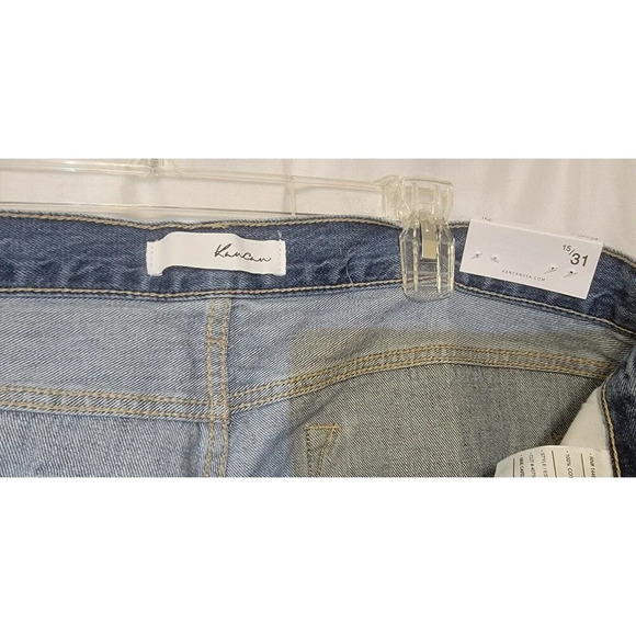 KanCan High Rise Boyfriend Jeans Stretch Destressed Women's Size 15/31 NWT - Picture 5 of 6